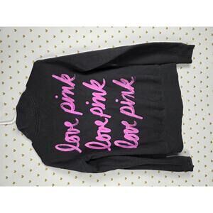 Victorias Secret Pink VTG Collectors LOVE Quarter Zip y2k sweater shirt XS